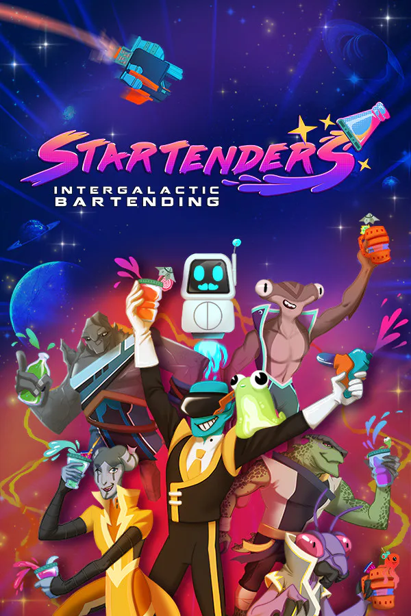Copertina di Startenders: Intergalactic Bartending