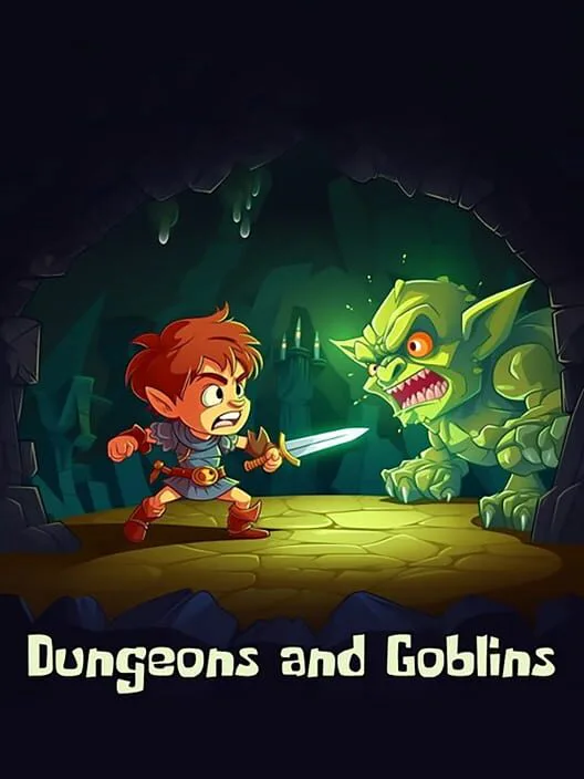 Copertina di Dungeons and Goblins