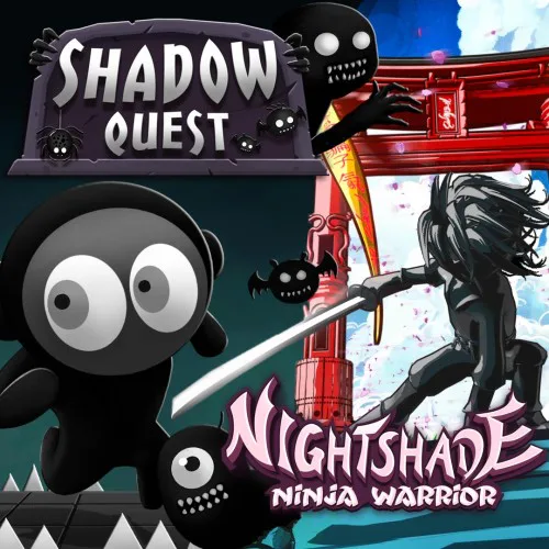 Copertina di Shadow Bundle: Shadow Quest and Nightshade Ninja Warrior