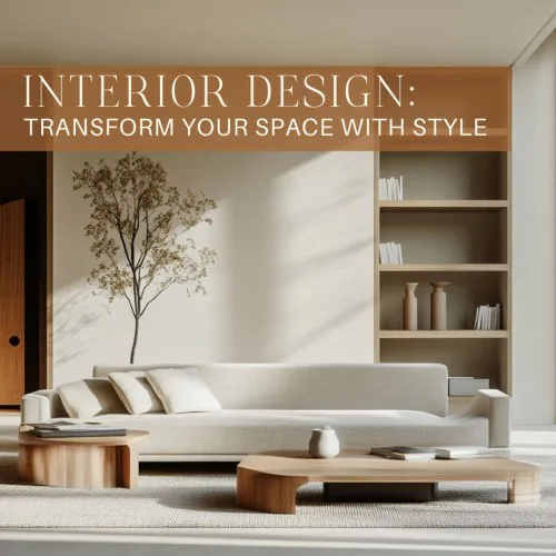Copertina di Interior design: Transform your space with style