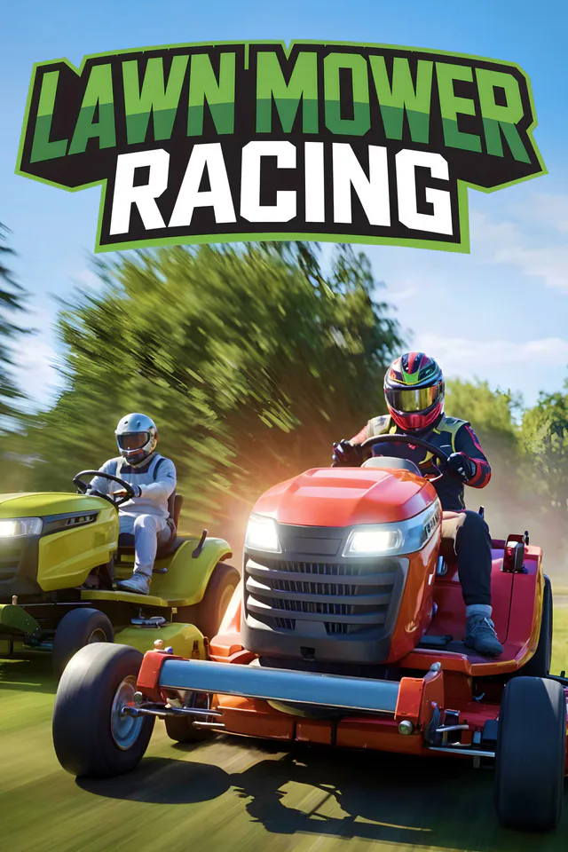 Copertina di Lawn Mower Racing