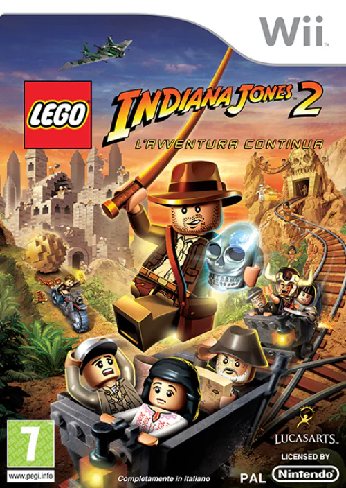 Copertina di LEGO Indiana Jones 2: L'Avventura Continua