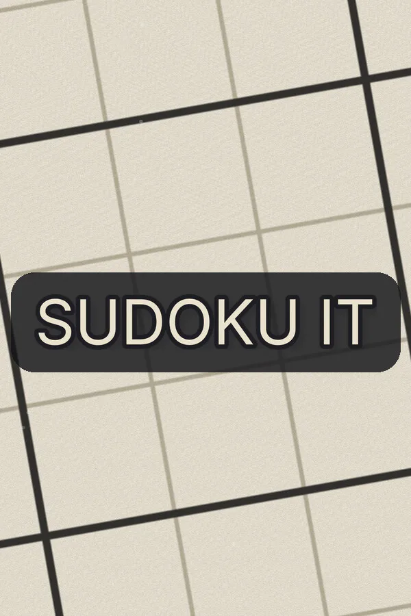 Copertina di SUDOKU IT