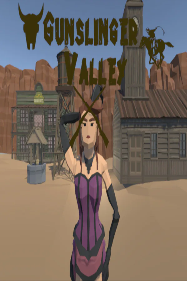 Copertina di Gunslinger Valley