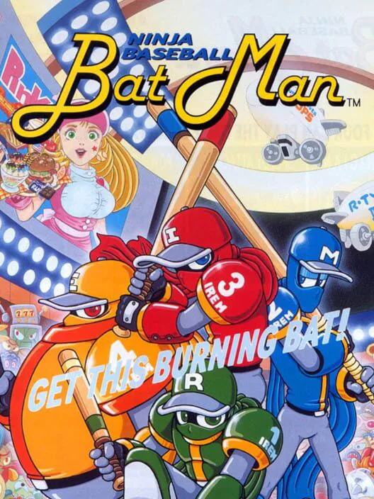Copertina di Ninja Baseball Bat Man