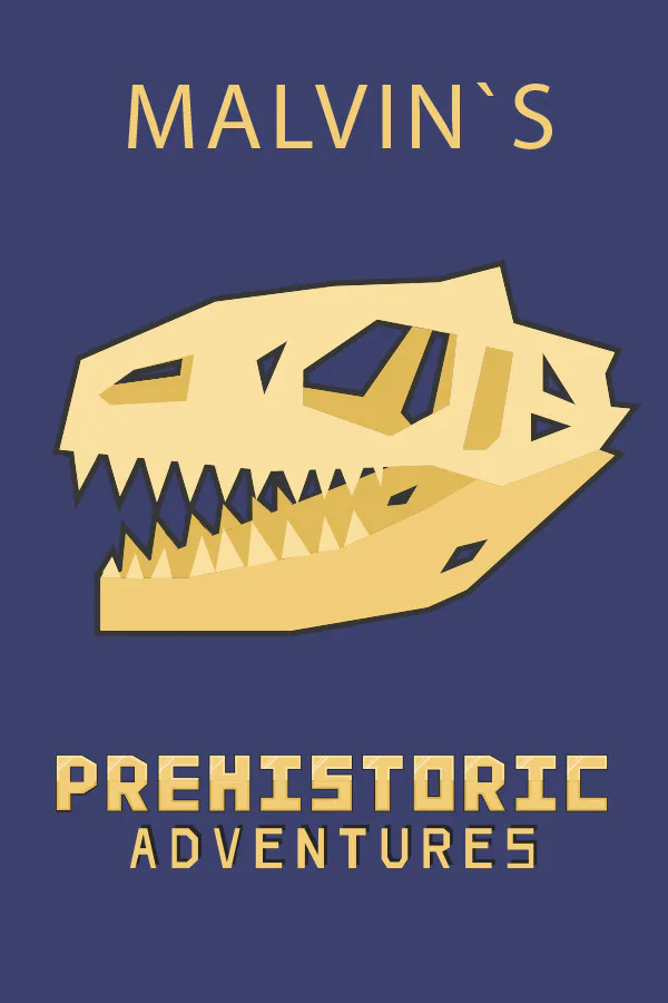 Copertina di Malvin`s Prehistoric Adventures