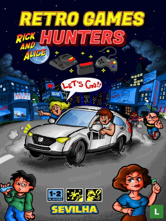 Copertina di Rick and Alice: Retro Games Hunters