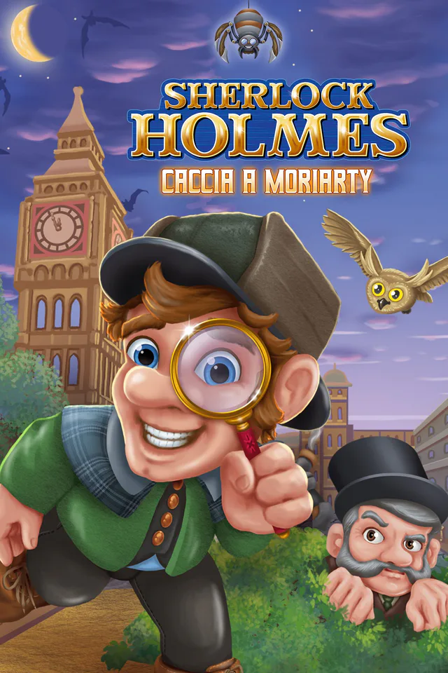 Copertina di Sherlock Holmes – Caccia a Moriarty