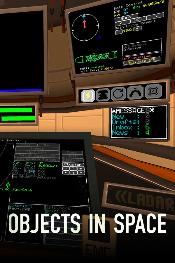 Copertina di Objects in Space