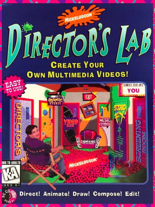 Copertina di Nickelodeon Director's Lab