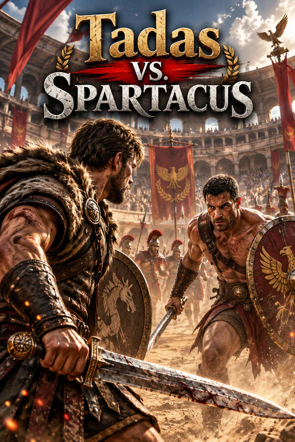 Copertina di Tadas vs. Spartacus