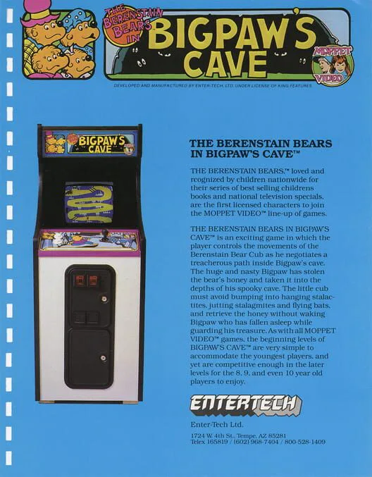 Copertina di Berenstain Bears in Big Paw's Cave