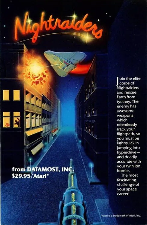 Copertina di Nightraiders