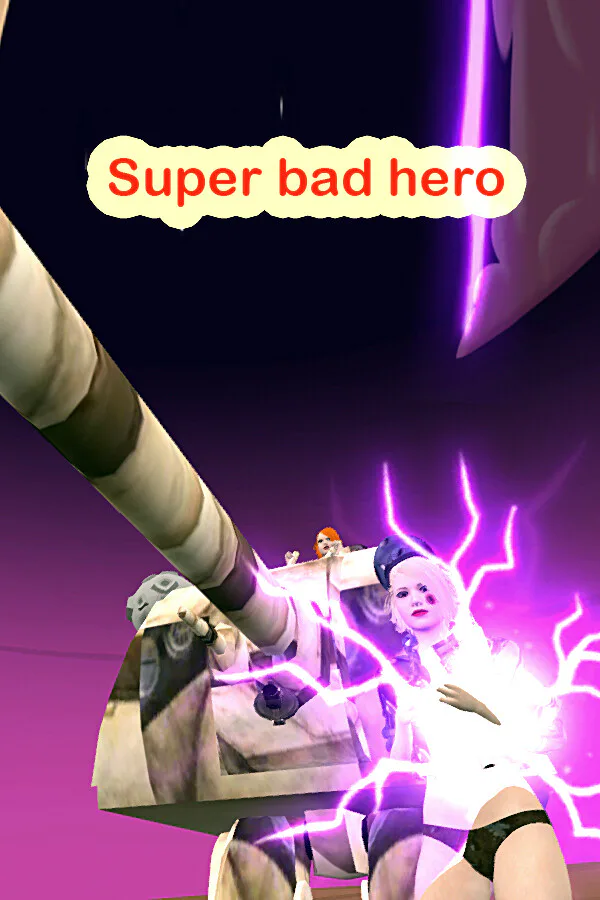 Copertina di super bad hero
