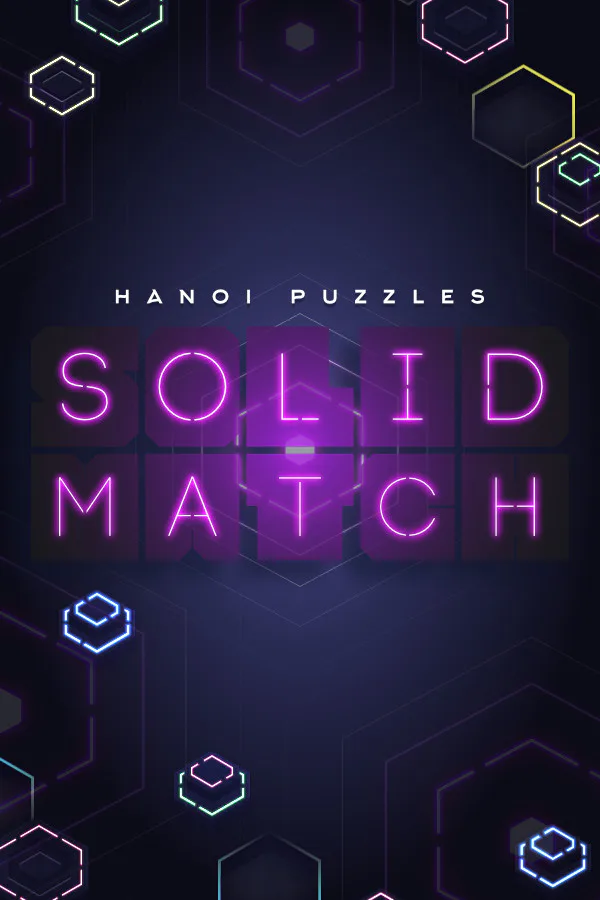 Copertina di Hanoi Puzzles: Solid Match