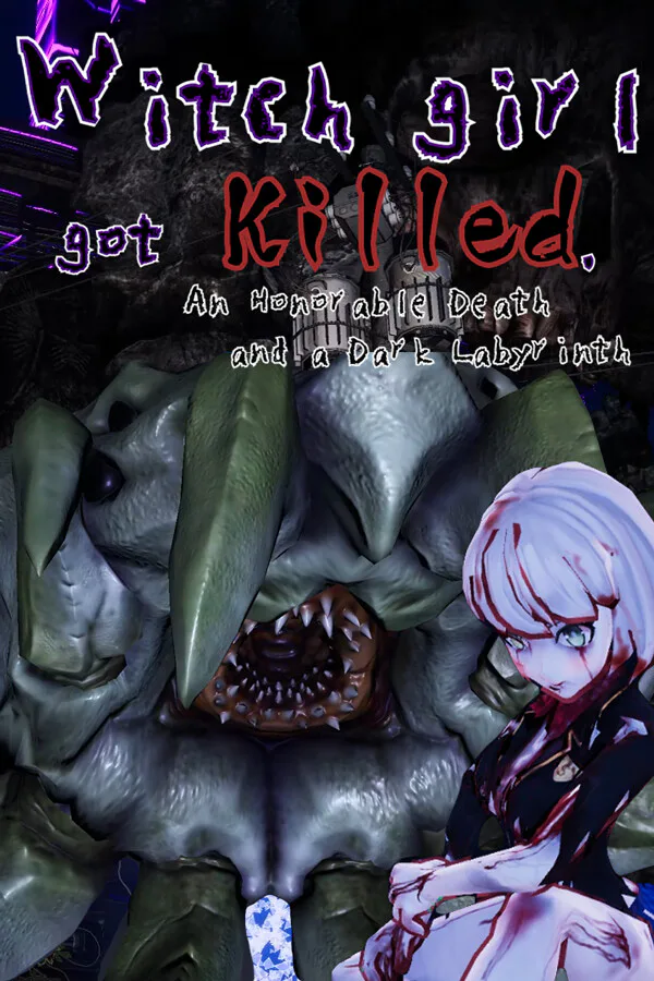 Copertina di 魔法少女が殺された。-名誉の死と陰の迷宮-