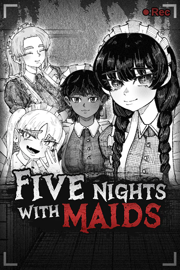 Copertina di Five Nights with Maids