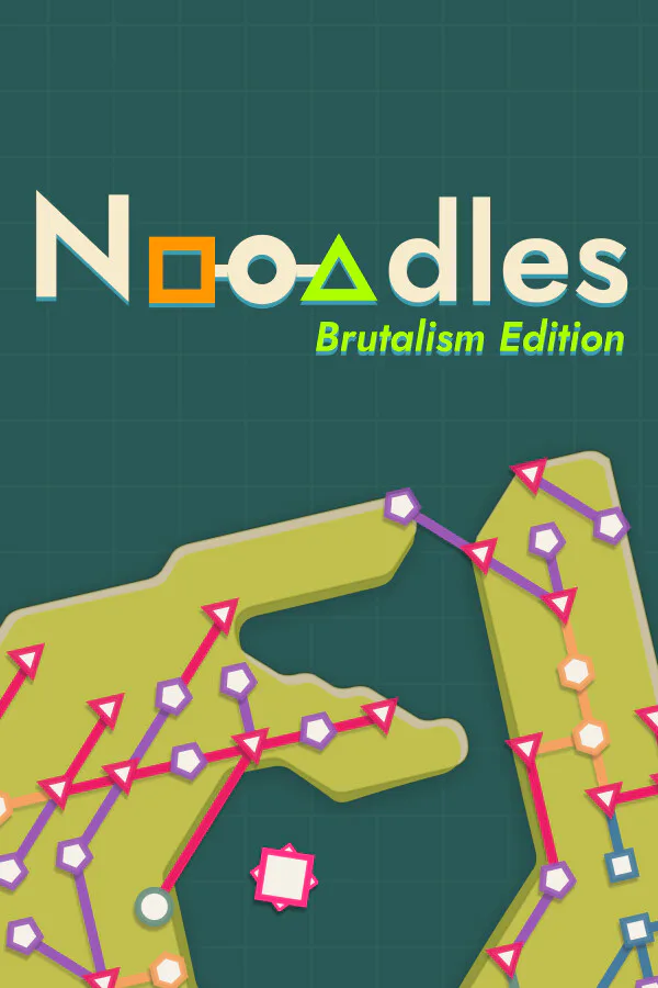 Copertina di Nooodles: Brutalism Edition