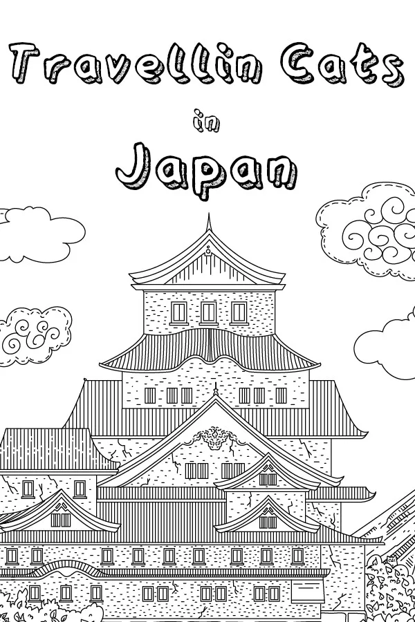 Copertina di Travellin Cats in Japan