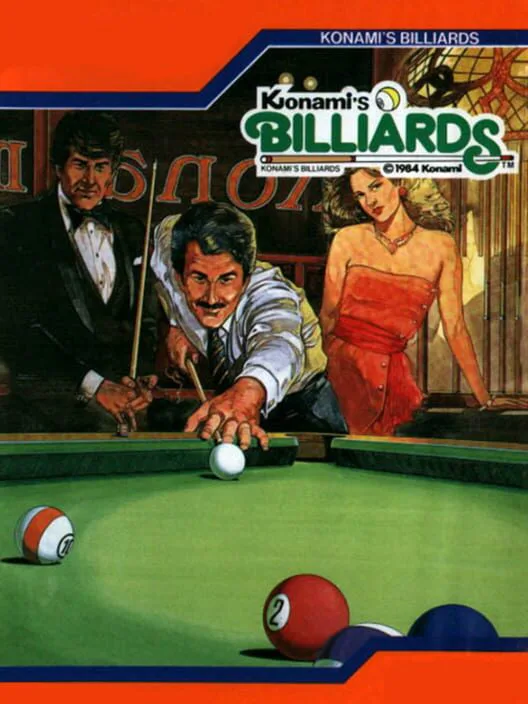Copertina di Konami's Billiards