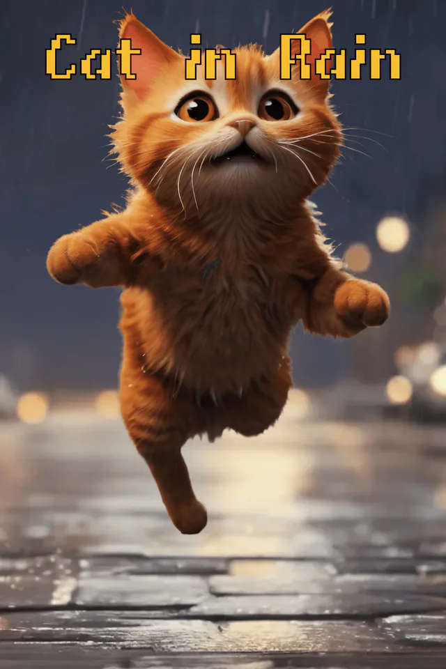 Copertina di Cat in Rain