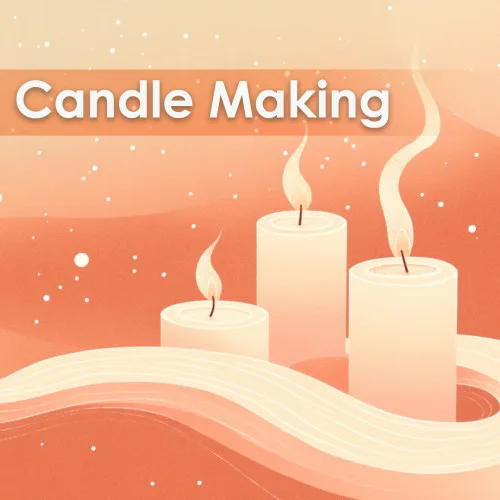 Copertina di Candle Making: Enhance Your Space with Fragrance