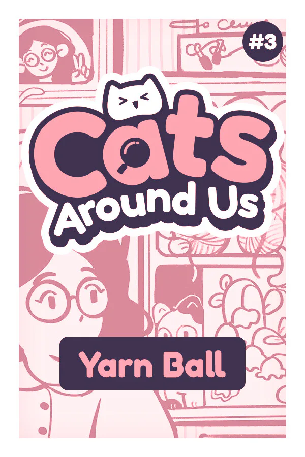 Copertina di Cats Around Us: Yarn Ball