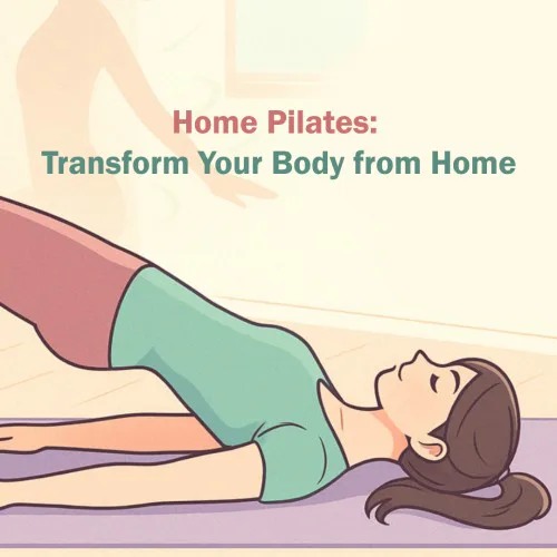 Copertina di Home Pilates: Transform Your Body from Home