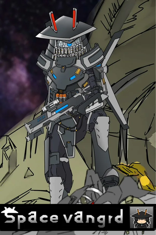 Copertina di space vanguard