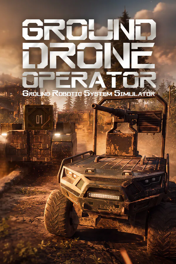 Copertina di Ground Drone Operator: Ground Robotic System Simulator