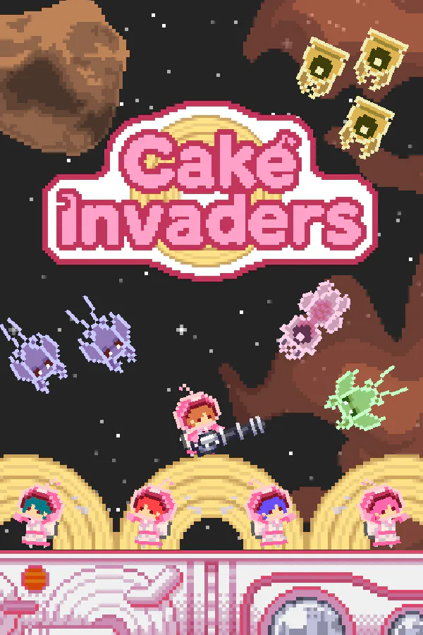 Copertina di Cake Invaders