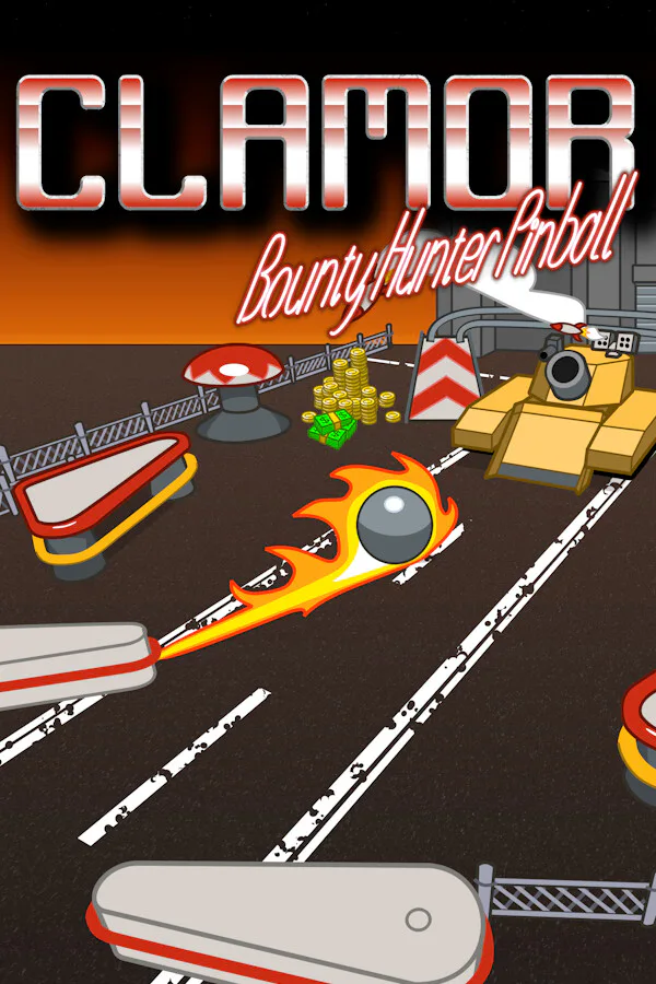 Copertina di Clamor: Bounty Hunter Pinball