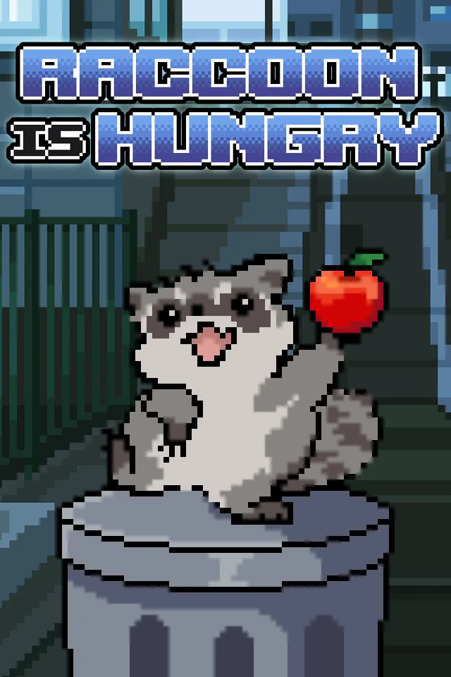 Copertina di Raccoon is Hungry