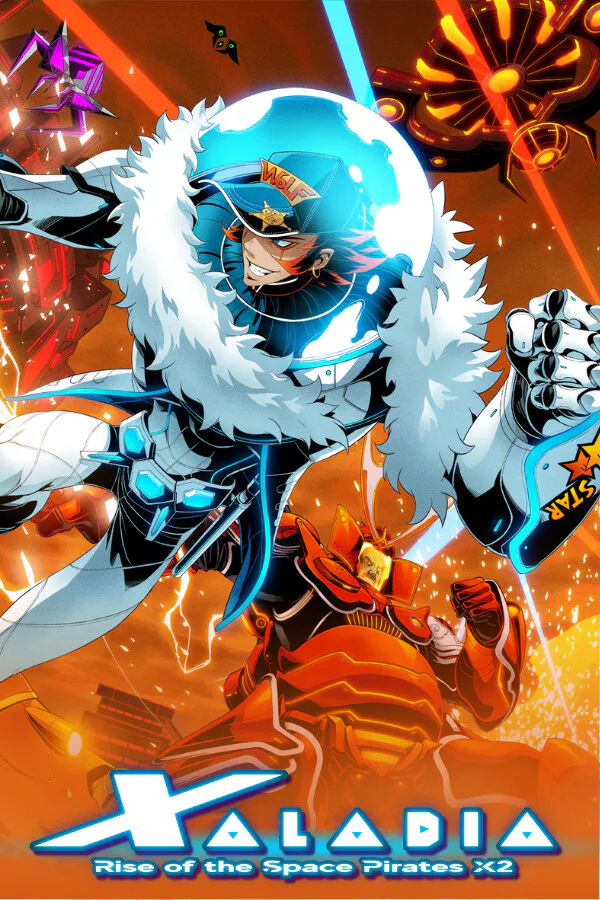 Copertina di XALADIA: Rise of the Space Pirates X2