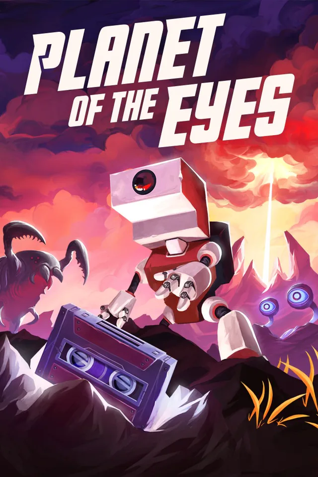 Copertina di Planet of the Eyes
