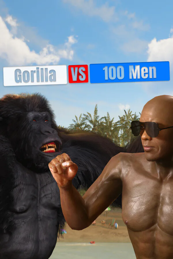 Copertina di Gorilla Vs 100 Men