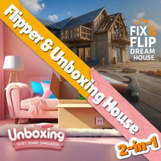 Copertina di Flipper & Unboxing House 2-in-1