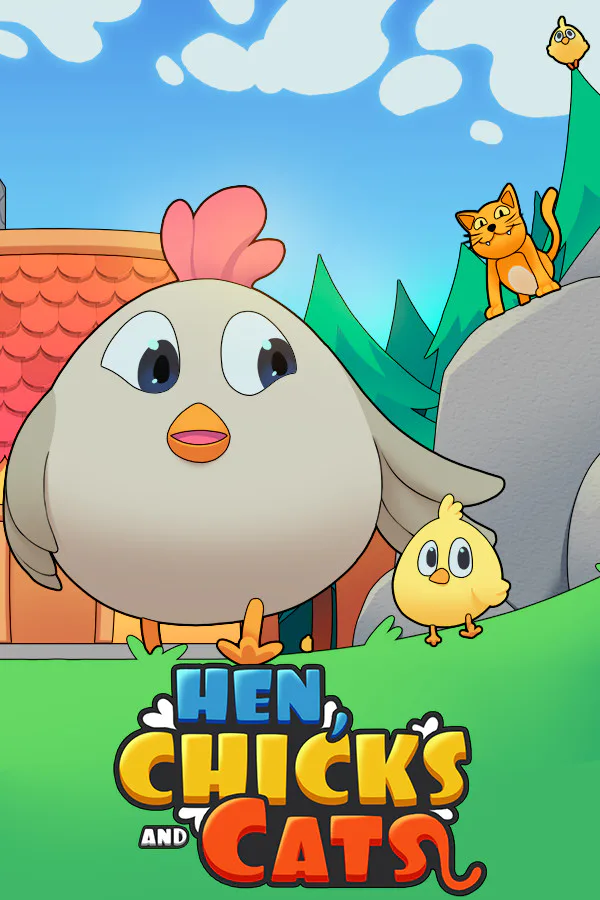 Copertina di HEN, CHICKS AND CATS