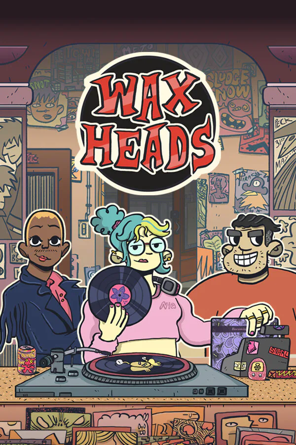 Copertina di Wax Heads