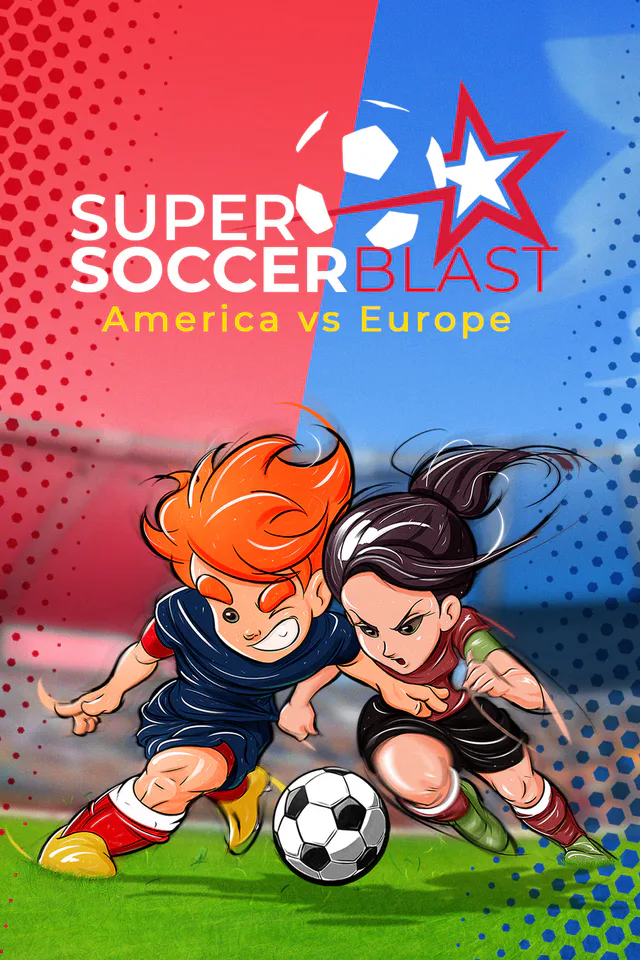 Copertina di Super Soccer Blast: America VS Europe