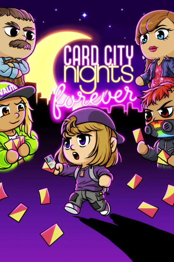 Copertina di Card City Nights Forever