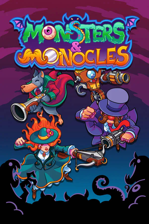 Copertina di Monsters and Monocles