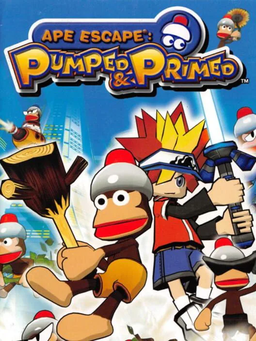 Copertina di Ape Escape: Pumped & Primed