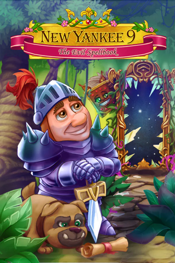 Copertina di New Yankee 9: The Evil Spellbook