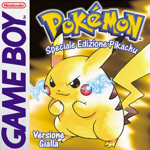 Copertina di Pokémon Versione Gialla: Speciale Edizione Pikachu