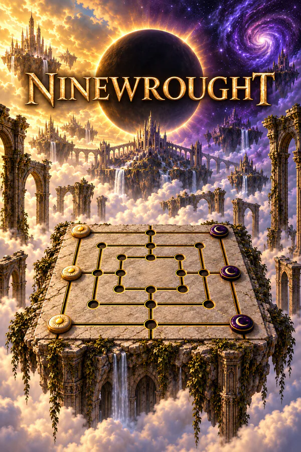 Copertina di Ninewrought: Nine Men's Morris