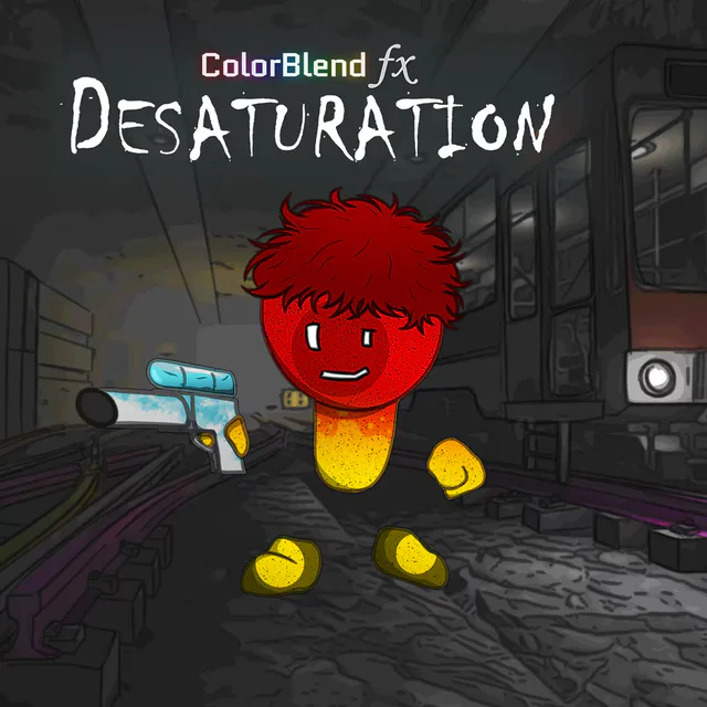 Copertina di ColorBlend FX: Desaturation