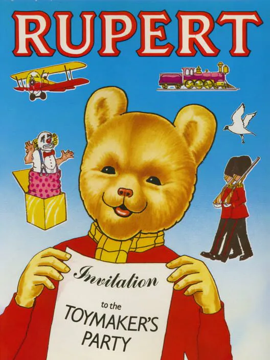 Copertina di Rupert and the Toymaker's Party