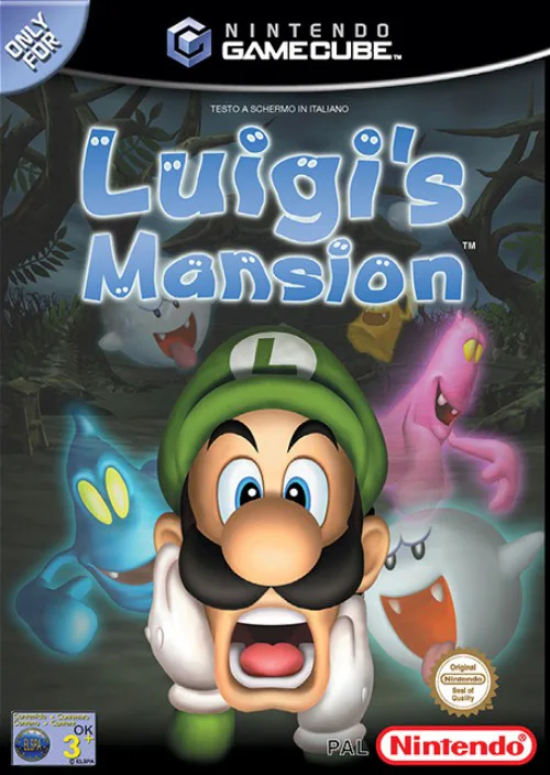Copertina di Luigi's Mansion