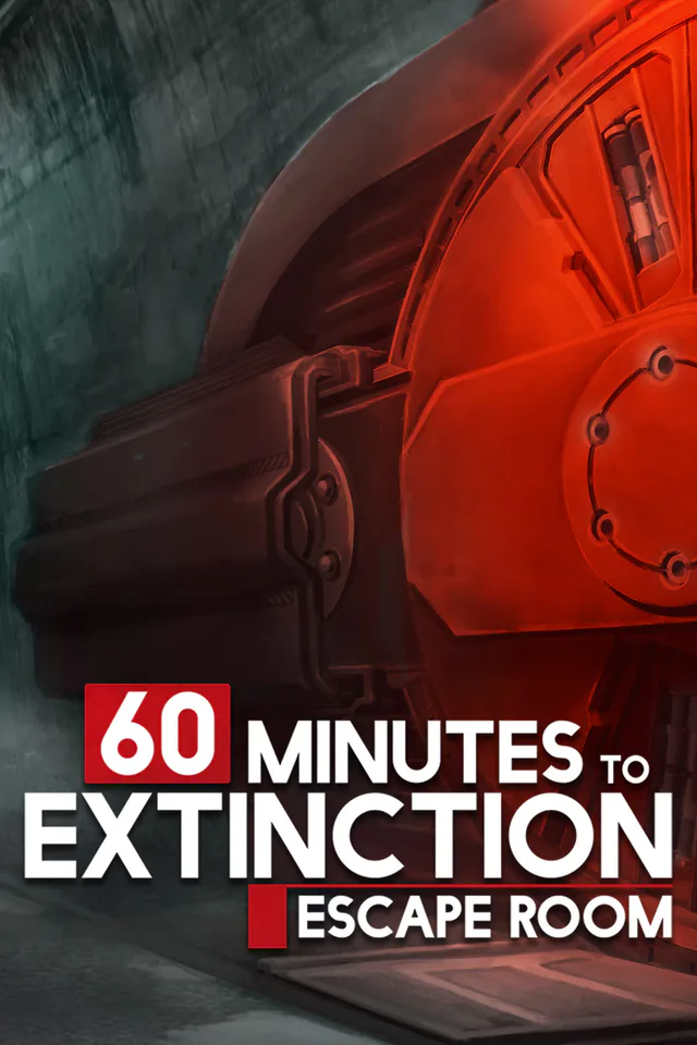 Copertina di 60 Minutes to Extinction: Escape Room